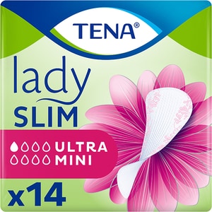 Absorbante incontinenta TENA Lady Slim Ultra Mini, 14 buc