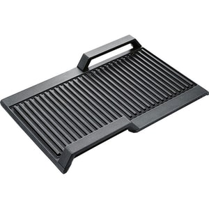 Placa grill BOSCH Grill HEZ390522, 37x25cm, negru