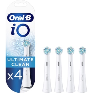 Rezerve periuta de dinti ORAL-B iO Ultimate Clean, 4 buc, alb