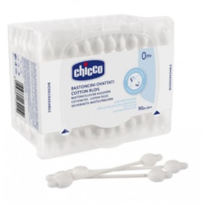 Betisoare urechi cu protectie CHICCO 10441-7, 90buc