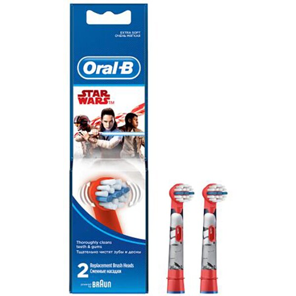 Rezerve periuta de dinti electrica pentru copii ORAL-B Star Wars EB10, 2buc
