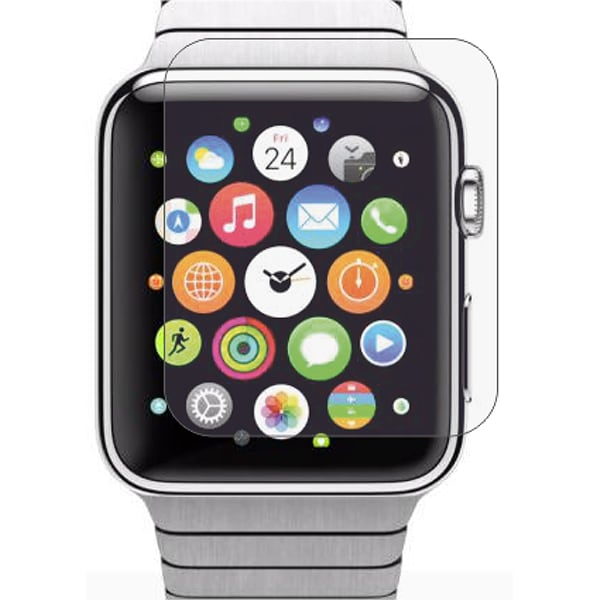 Folie protectie pentru Apple Watch 42mm, SMART PROTECTION, display, 2 folii incluse, polimer, transparent