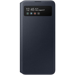 Husa S View Wallet pentru SAMSUNG Galaxy A51, EF-EA515PBEGEU, negru