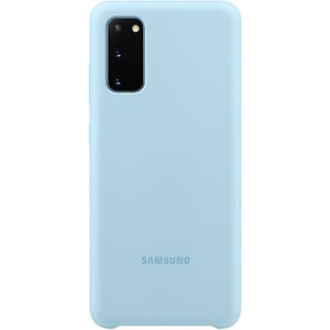 Husa telefon SAMSUNG pentru Galaxy S20, EF-PG980TLEGEU, silicon, albastru deschis