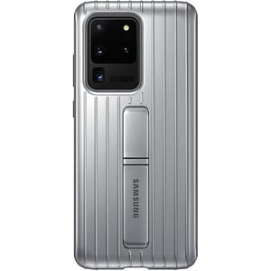 Husa Protective Standing pentru SAMSUNG Galaxy S20 Ultra, EF-RG988CSEGEU, argintiu