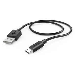 Cablu date HAMA 178383, USB-A - MicroUSB, 1m, negru