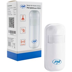 Senzor de miscare PNI HS003, wireless, alb