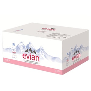 Apa plata EVIAN bax 0.33L x 24 sticle