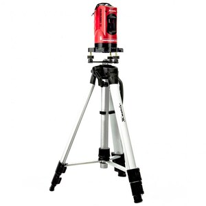 Nivela cu laser MTX 350339, raza 10 m, negru-rosu