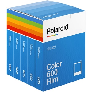 Film original color Polaroid pentru Polaroid 600, 40buc