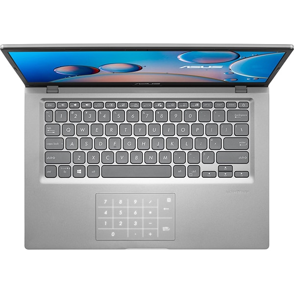 Laptop ASUS X415EA-EB172, Intel Core i3-1115G4 pana la 4.1GHz, 14" Full HD, 8GB, SSD 256GB, Intel UHD Graphics, Free Dos, argintiu