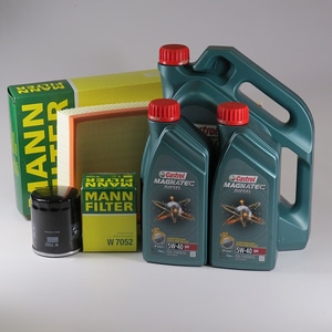 Kit schimb ulei CASTROL Magnatec 5W40, Volkswagen Transporter T5, 2.0 TDI, 180CP, 2009-prezent