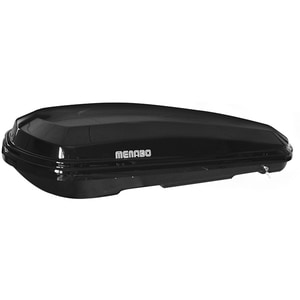 Cutie portbagaj MENABO Diamond 450 Black, 450l, negru lucios