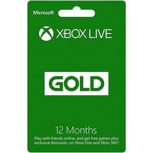 Abonament Xbox Live Gold 12 luni (licenta electronica Xbox)