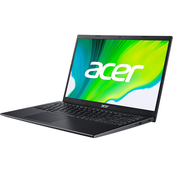 Laptop ACER Aspire 5 A515-56-50QN, Intel Core i5-1135G7 pana la 4.2GHz, 15.6" Full HD, 8GB, SSD 512GB, Intel Iris Xe Graphics, Free DOS, negru