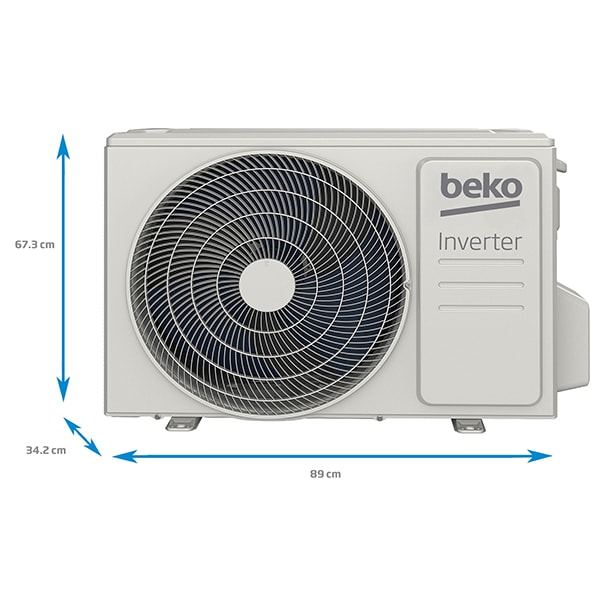 Aer conditionat BEKO BEVPI240, 24000 BTU, A++/A+, Inverter, kit instalare inclus, alb