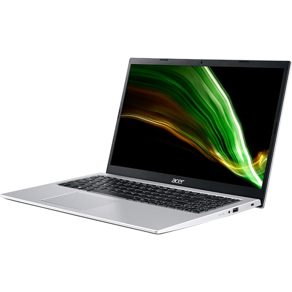 Laptop ACER Aspire 3 A315-58G-525J, Intel Core i5-1135G7 pana la 4.2GHz, 15.6" Full HD, 8GB, SSD 512GB, NVIDIA GeForce MX350 2GB, Free DOS, argintiu
