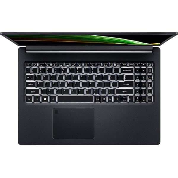 Laptop ACER Aspire 5 A515-45-R5EP, AMD Ryzen 5 5500U pana la 4.0GHz, 15.6" Full, 8GB, SSD 512GB, AMD Radeon Graphics, Windows 10 Home, negru