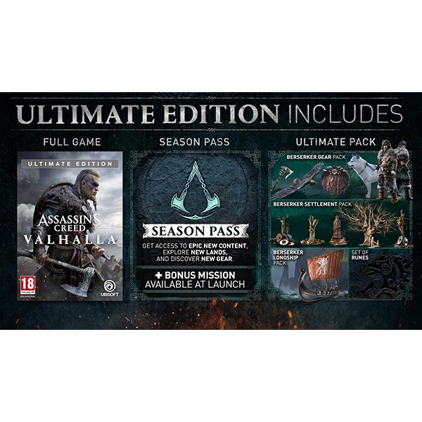 Assassin's Creed Valhalla Ultimate Edition Xbox One