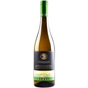 Vin alb demisec Budureasca Premium Chardonnay, 0.75L, Bax 6 sticle