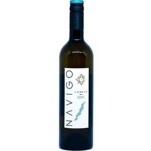 Vin alb sec Crama Navigo Compas Pinot Grigio 2021, 0.75L, bax 6 sticle