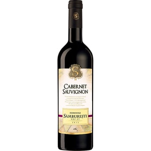Vin rosu Domeniile Samburesti Cabernet Sauvignon 2020, 0.75L, bax 6 sticle