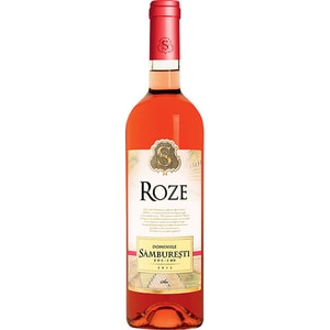 Vin rose sec Domeniile Samburesti Roze 2020, 0.75L, bax 6 sticle