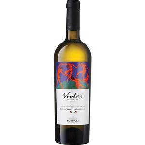 Vin alb sec Purcari Winery Vinohora Feteasca Alba si Chardonnay 2018, 0.75L