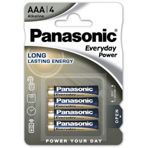 Baterii PANASONIC Everyday Power LR03/AAA, 4 bucati
