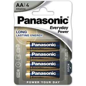 Baterii PANASONIC Everyday Power LR6/AA, 4 bucati