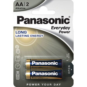 Baterii PANASONIC Everyday Power LR6/AA, 2 bucati