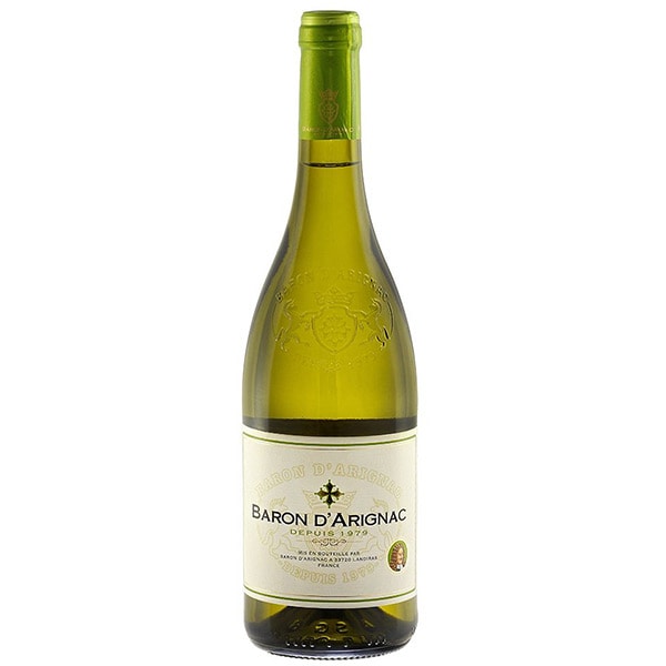 Vin alb demisec Baron D'arignac Blanc, 0.75L