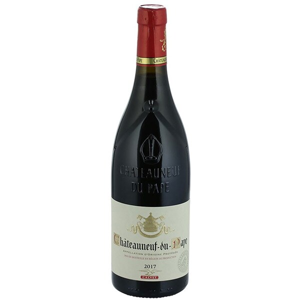 Vin rosu sec Calvet Chateauneuf Du Pape Rouge, 0.75L