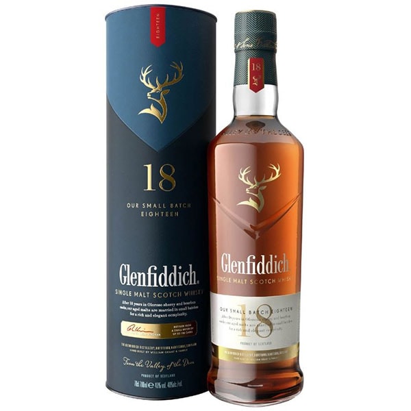 Whisky Glenfiddich 18YO, 0.7L