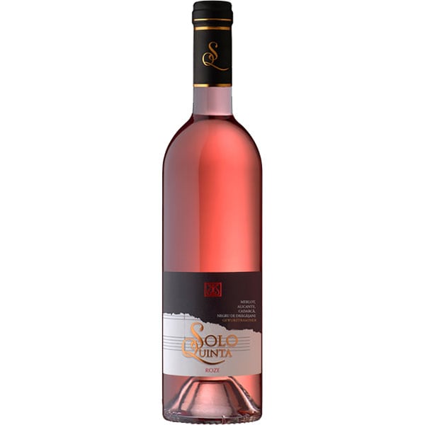 Credentials cousin delicacy Vin rose sec Cramele Recas Solo Quinta 2021, 0.75L, bax 6 sticle