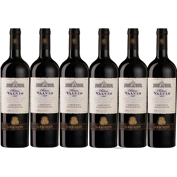 Vin rosu sec Domeniile Samburesti Chateau Cabernet Sauvignon 2016, 0.75L, bax 6 sticle