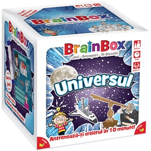 Joc de societate BRAINBOX Universul BX0483, 8 ani+, 1-6 jucatori