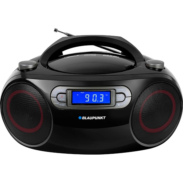 Radio Cd Portabil Blaupunkt Boombox Bb18bk Fm Usb Negru