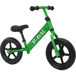 Bicicleta copii fara pedale MYRIA MY7209 Bi-Cube, roata 12", verde