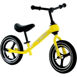 Bicicleta copii fara pedale MYRIA MY7211YL Bi-Globe, 12", galben