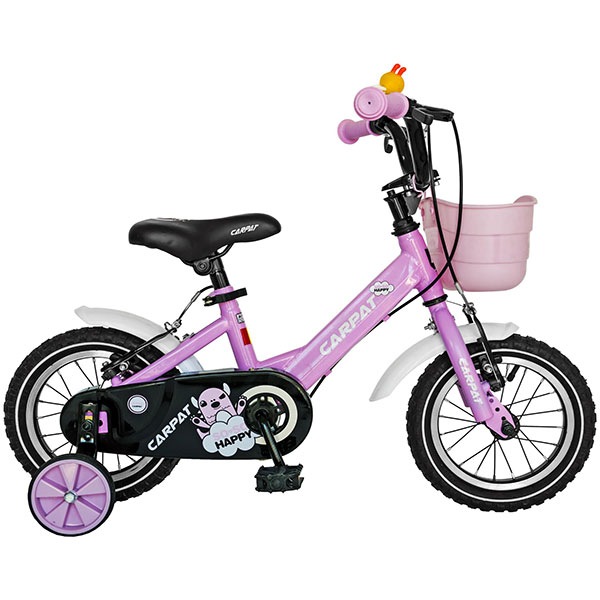 Bicicleta Pentru Copii Carpat C1202c 12 Roz Alb