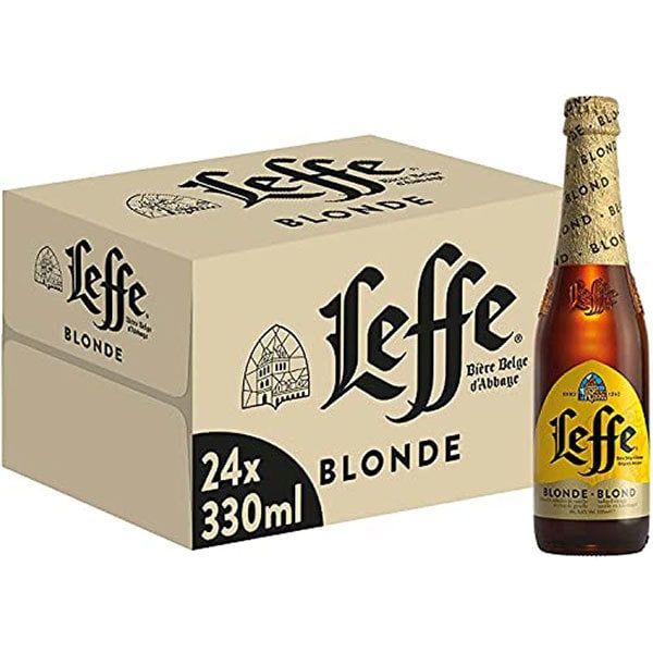 Bere blonda Leffe Blonde bax 0.33L x 24 sticle