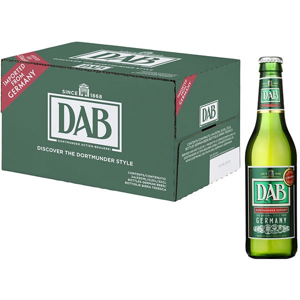 Bere blonda Dab Export bax 0.33L x 24 sticle