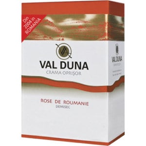 Vin rose demisec Crama Oprisor Val Duna Rose de Roumanie, 10L, Bag in Box