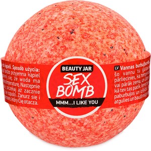 Bomba de baie cu aroma de capsuni BEAUTY JAR Sex Bomb, 150g