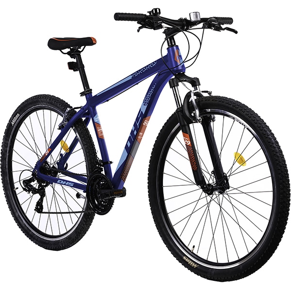Bicicleta MTB DHS Terrana 2923, 29", cadru aluminiu, albastru