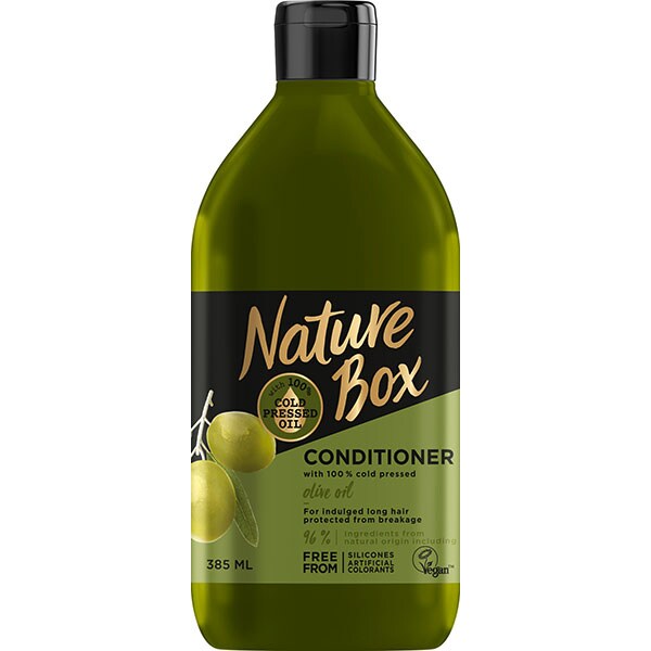 Balsam de par NATURE BOX Olive Oil, 385ml