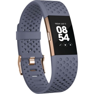 Bratara fitness FITBIT Charge 2, Android/iOS, Small, Lavender Rose Gold