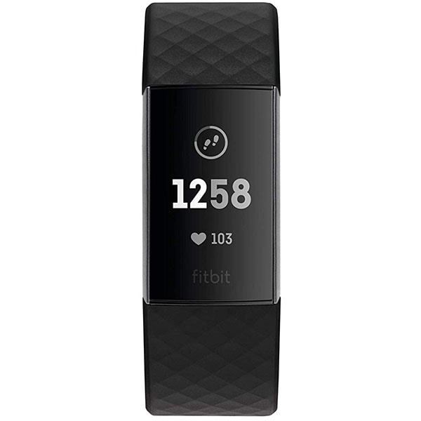 Bratara fitness FITBIT Charge 3, Android/iOS, negru