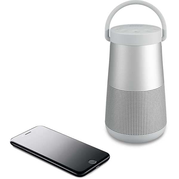 Boxa portabila BOSE SoundLink Revolve Plus II, Bluetooth, NFC, Waterproof, Sunet 360, argintiu